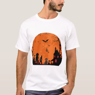T-shirt vecteur halloween