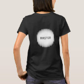 T-shirt vecteur/traster (Dos)
