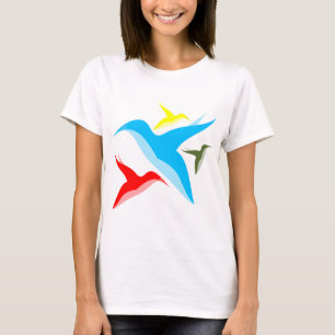 T-shirt Vecteurs d'oiseaux