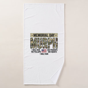 T-shirt vector vintage de l'entraînement Murph du