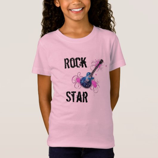 T-Shirt vedette du rock (Devant)