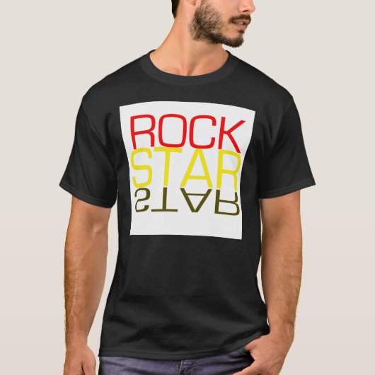 T-SHIRT VEDETTE DU ROCK (Devant)