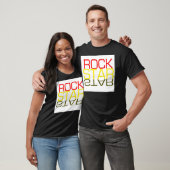 T-SHIRT VEDETTE DU ROCK (Unisexe)