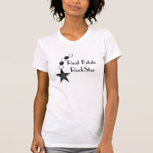 T-shirt Vedette du rock d'immobiliers