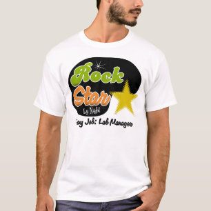 T-shirt Vedette du rock par nuit - directeur de