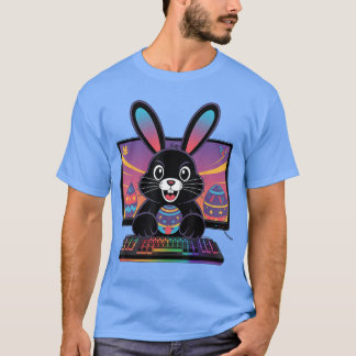 T-shirt Vedo Gamer Easter Day Funny Gaming Bunny For Gamer