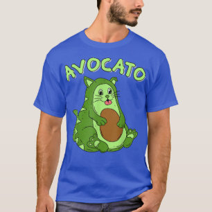 T-shirt Vega chat propriétaire Avocato Veggie Kitten mâle