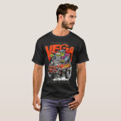 T-shirt Vega chevy design funky amis (Devant entier)