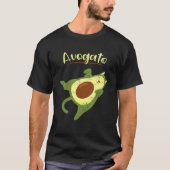 T-shirt Vega Food Avogato Domestique Chat Kitty Animal pou (Devant)