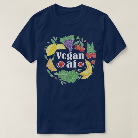 T-shirt Vegan AF (Design devant)
