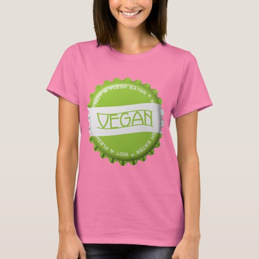 T-shirt Vegan Bottlecap (Devant)