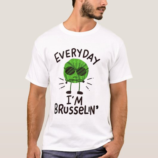 T-shirt Vegan Brussels Sprouts (Devant)