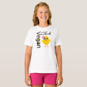 T-shirt Vegan Chick (Devant entier)