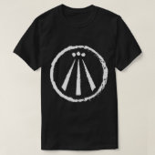 T-shirt VEGAN - déclaration d'écriture présenter des éco-h (Design devant)