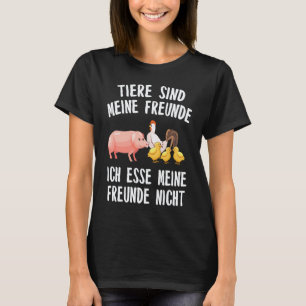 T-shirt Vegan Droits des Animaux Citations Végétarien T-S