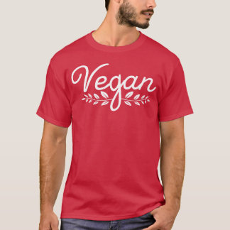 T-shirt Vegan Floral Végétalien Végétarien Animalerie Femm