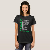 T-shirt Vegan For Everything (Devant entier)