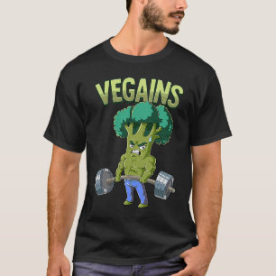T-shirt Végan Gym Bodybuilding Végains