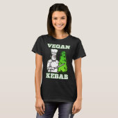 T-shirt Vegan Kebab Weed (Devant entier)