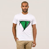 T-shirt Vegan masculin unique (Devant entier)
