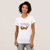 T-shirt Vegan Père Noël (Devant entier)