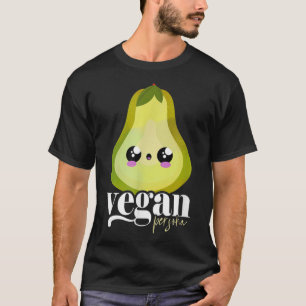 T-shirt Vegan Persona Cute Avocado Vegan Life Funny Vegeta