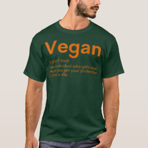 T-shirt Vegan Plant Based Diet Dino Végétarian Nature Herb