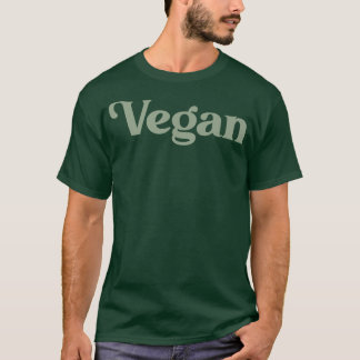 T-shirt Vegan Plant Based Diet Dino Végétarian Nature Herb