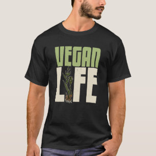 T-shirt Vegan plante nutrition greens nourriture Salade Al