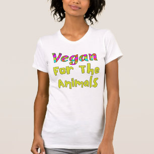 T-shirt Vegan pour les animaux t-shirt, tee-shirt des droi