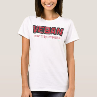T-shirt Vegan Powered by Compassion