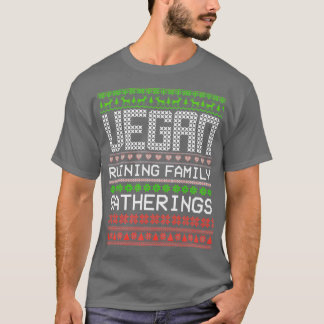 T-shirt Vegan Ruining Famille Rassemblements Vegan Noël