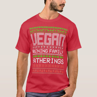 T-shirt Vegan Ruining Family Rassemblements Vegan Christma