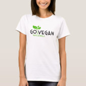 T-shirt Végan, Sauvez les animaux, Activisme Vert (Devant)