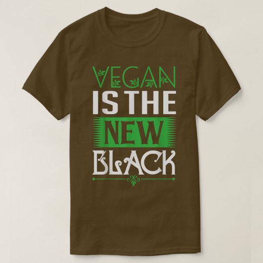 T-shirt Vegan Saying Vegan (Design devant)