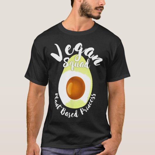 T-shirt Vegan Squad Avocado (Devant)