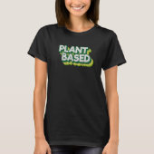 T-shirt Vegan Vegetarian Food Vegetarian Vegas Plante Basé (Devant)