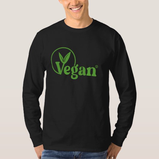 T-shirt Vegan - Vegetarian Love Vegan (Devant)