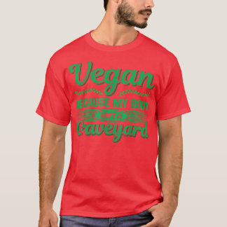 T-shirt Véganisme végétarien sans viande Herbivore Veget v