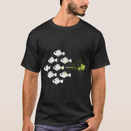 T-SHIRT VÉGANS DÉFIENT (Devant)