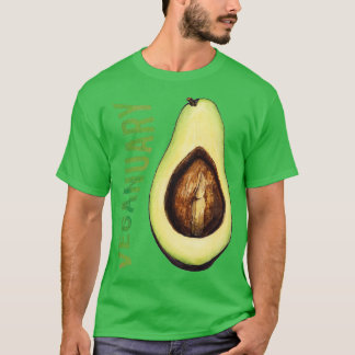 T-shirt Veganural Avocado Vegan