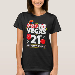 T-shirt Vegas Anniversaire - Vegas 21ème Anniversaire - Ve