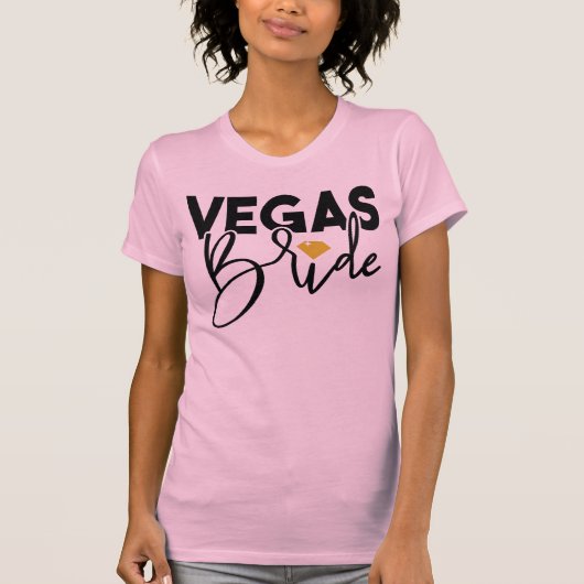 T-shirt Vegas Bride Bachelorette (Devant)