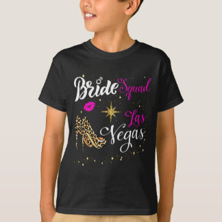 T-shirt Vegas Bride Squad 2026 Married in Vegas