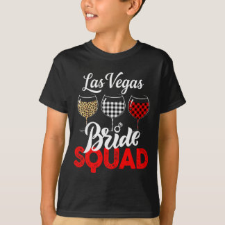 T-shirt Vegas Bride Squad 2026 Married in Vegas