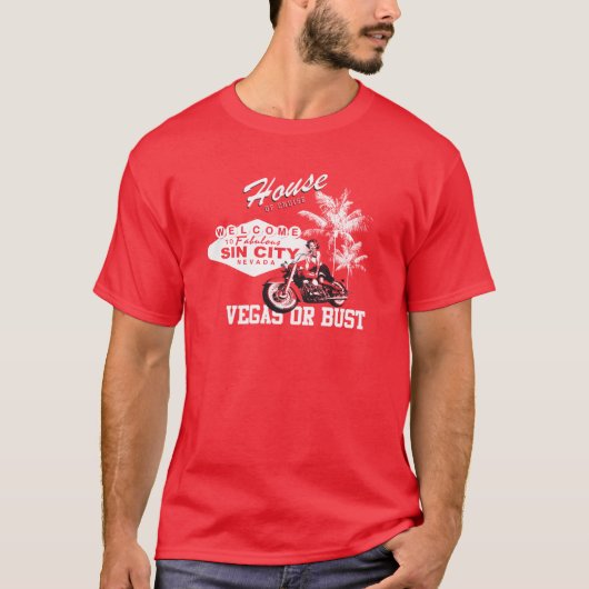 T-shirt vegas ou buste (Devant)
