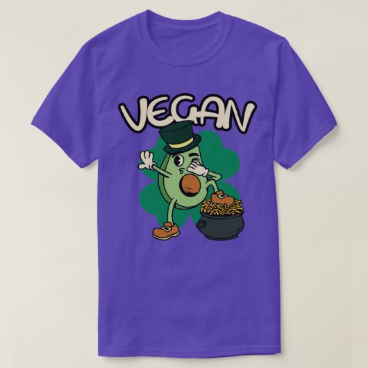 T-shirt Vegas sont partoutAvocado (Design devant)