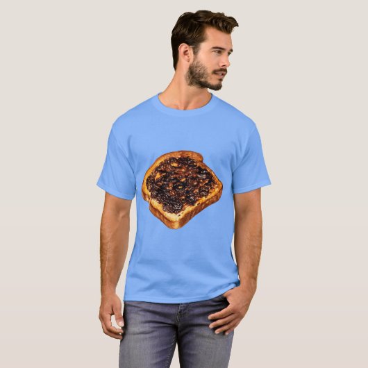 T-shirt Vegemite Toast Pattern (Devant entier)
