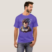 T-shirt vegeta style drôle (Devant entier)