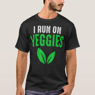 T-shirt Végétable Coureur de citation Motivationnelle Cour